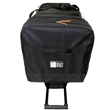 Instrike Revolution Deluxe Hockey Reistas 184 Liter - Grote Sporttas 40 Inch Zwart