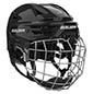 Bauer Re-Akt 155 casco combo con griglia Bambino nero