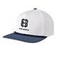Bauer 2 Tone Patch curved brim Snapback Capellini blu Sr