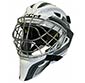 CCM Axis F5 Maschera Senior bianco - nero
