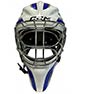 CCM Axis F5 maschera da portiere Junior bianco-blu marino