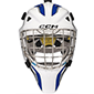 CCM Axis F5 Maschera Bambino (Youth) bianco - blu reale