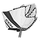 CCM YFlex Series 3 goalie catch guanti bianco-nero