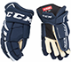 CCM Jetspeed FT485 guanti bambino blu marino-bianco