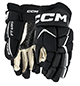 CCM Jetspeed FT680 guanti Senior nero-bianco