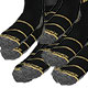 Instrike Set di 5 coppie Woven pattini Sky Performance Socks